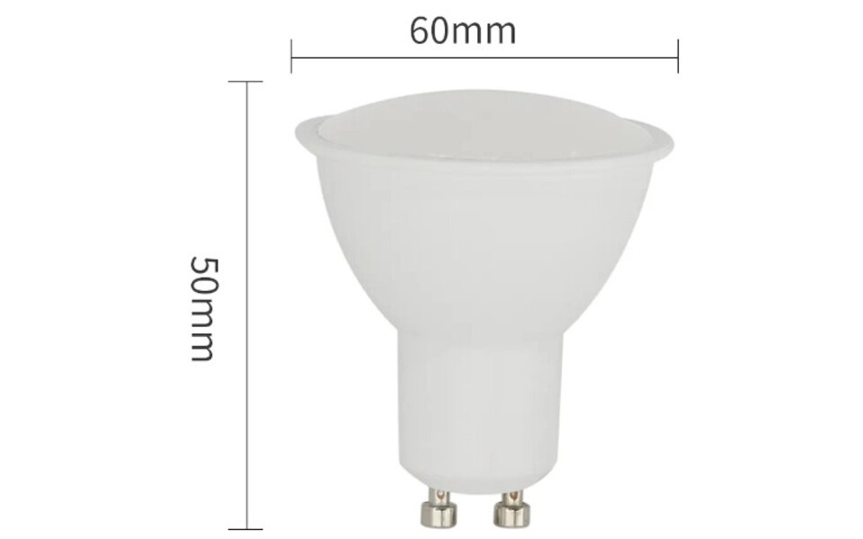 Smartlife Domotica WiFi Slimme spotlight GU10 5W RGB+CCT Smartlife Domotica WiFi Slimme spotlight GU10 5W RGB+CCT