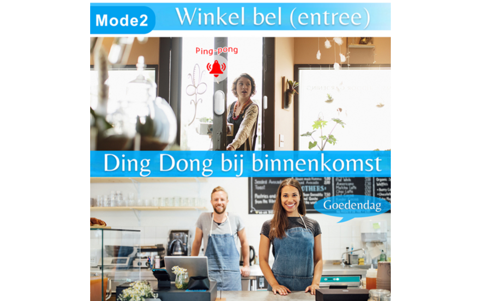 Smartlife Domotica Slimme Wifi Deur / Raam Sensor Wit Smartlife Domotica Slimme Wifi Deur / Raam Sensor Wit