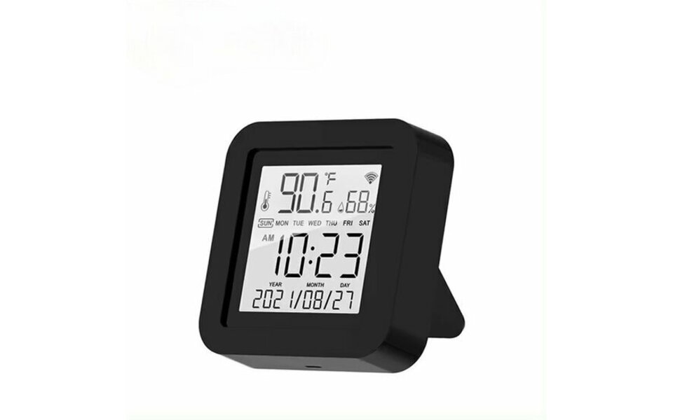 Smartlife Domotica Wifi Draadloze Slimme Temperatuur en Hygrometer + IR Universele afstandsbediening