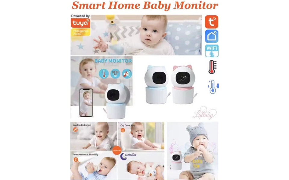 Smartlife Domotica 4MP Camera voor Optimale Veiligheid voor uw baby Smartlife Domotica 4MP Camera voor Optimale Veiligheid voor uw baby