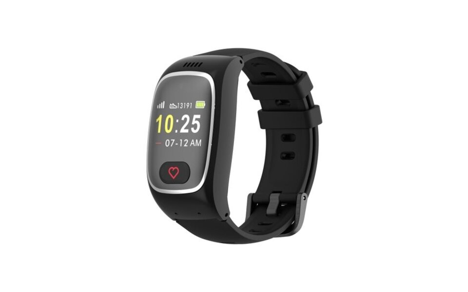 Smartlife Domotica SOS Horloge LCD display met 2-weg communicatie en hartslagmeter (GPS optie) Smartlife Domotica SOS Horloge LCD display met 2-weg communicatie en hartslagmeter (GPS optie)