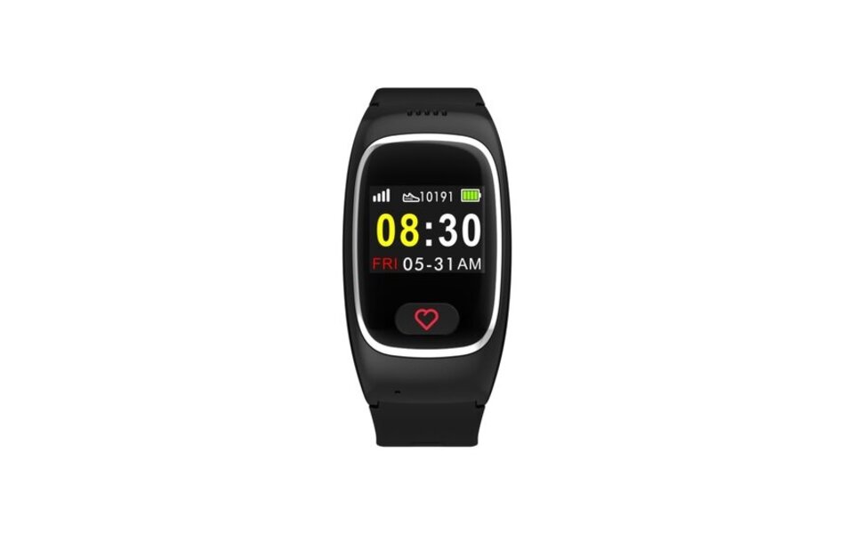 Smartlife Domotica SOS Horloge LCD display met 2-weg communicatie en hartslagmeter (GPS optie) Smartlife Domotica SOS Horloge LCD display met 2-weg communicatie en hartslagmeter (GPS optie)