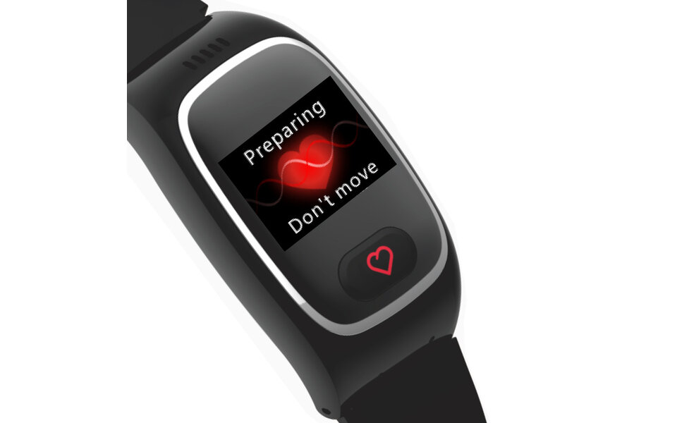 Smartlife Domotica SOS Horloge LCD display met 2-weg communicatie en hartslagmeter (GPS optie) Smartlife Domotica SOS Horloge LCD display met 2-weg communicatie en hartslagmeter (GPS optie)