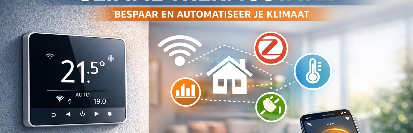Slimme thermostaat kopen? Complete gids voor WiFi thermostaten Slimme thermostaat kopen? Complete gids voor WiFi thermostaten