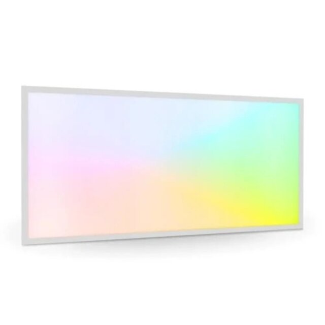 Sidelit LED Paneel 30x60 cm | RGB+CCT Instelbaar | 24W