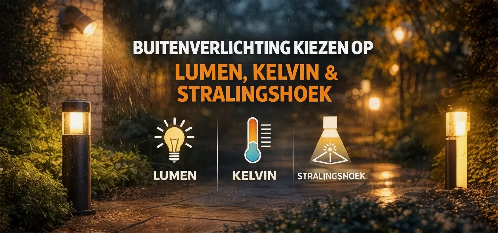 Choose by lumen & Kelvin