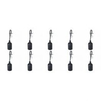 Verhuisfitting 10 Stuks - E27 Lamp Fitting Zwart 15cm Draad