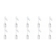Verhuisfitting 10 Stuks - E27 Lamp Fitting met 15cm Draad