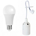 Moving Fitting Set 10 pieces - E27 fitting - 15W LED - Bright/cool white 6500K