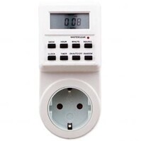 Digital Timer Switch 3680W - LED Accessories Switch White