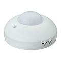 Motion Sensor LED Accessories - Surface Mount Round Matt White Plastic 360° 6m