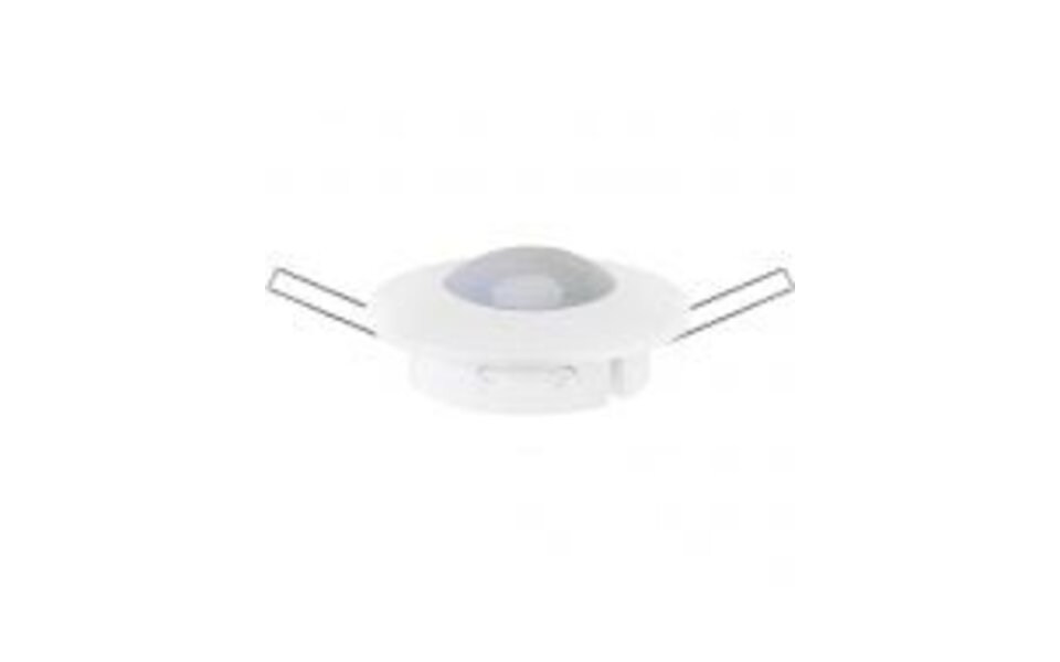 HLW LED Motion Sensor LED Accessories - Surface Mount Round Matt White Plastic 360° 6m