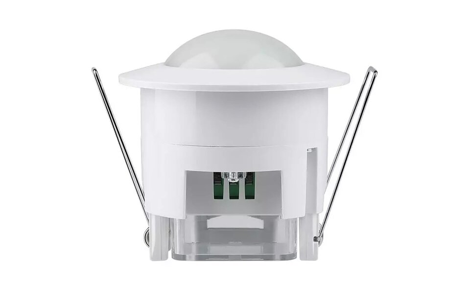 HLW LED Bewegingssensor Prixa Hatron - Inbouw Rond Mat Wit - 360° Detectie & LED Toebehoren HLW LED Bewegingssensor Prixa Hatron - Inbouw Rond Mat Wit - 360° Detectie & LED Toebehoren