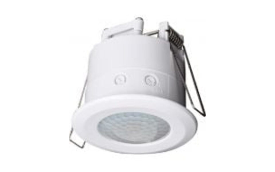 HLW LED Bewegingssensor LED toebehoren - Opbouw Rond Mat Zwart 360° 6m