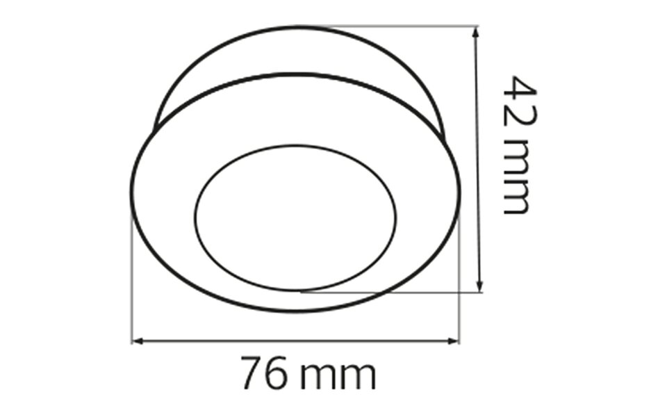 HLW LED Kozolux Bewegingssensor PIR 300W - 6m, 360° LED Toebehoren Wit
