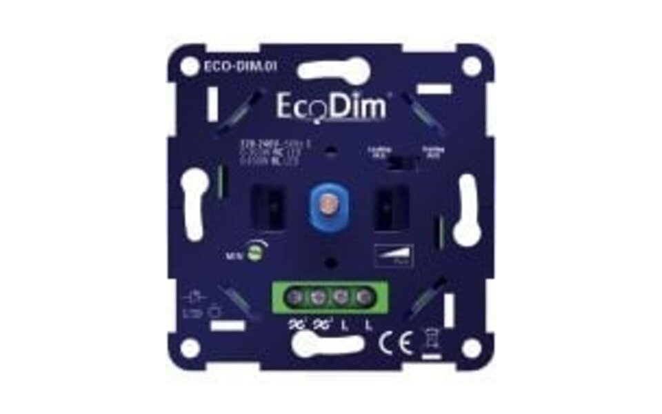 EcoDim EcoDim Dimmable LED Driver 12W - LED Transformer for Max. 4 Spotlights, 24-38V EcoDim EcoDim Dimmable LED Driver 12W - LED Transformer for Max. 4 Spotlights, 24-38V