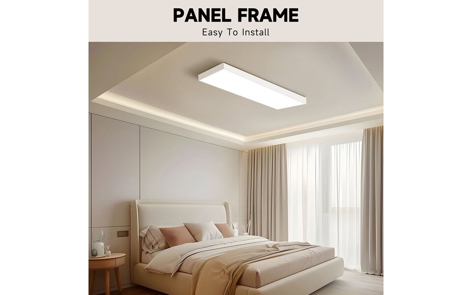 Velvalux Velvalux LED Paneel Opbouw Frame 30x120 - Aluminium Wit - LED Toebehoren