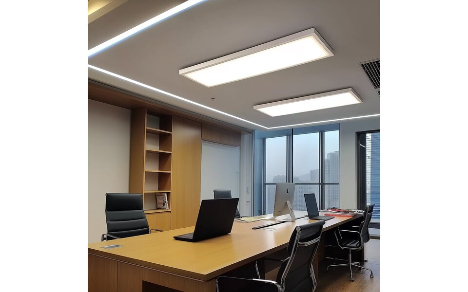 Velvalux Velvalux LED Paneel Opbouw Frame 30x120 - Aluminium Wit - LED Toebehoren