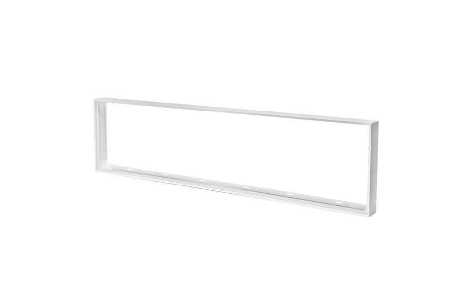 Velvalux Velvalux LED Paneel Opbouw Frame 30x120 - Aluminium Wit - LED Toebehoren