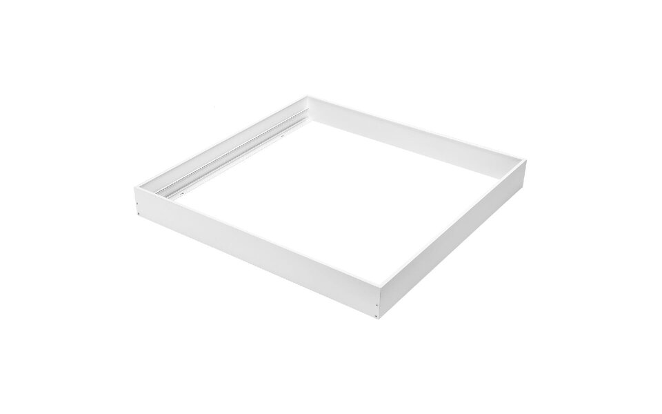 Velvalux Velvalux LED Paneel Opbouw Frame 60x60 Wit Aluminium - LED toebehoren