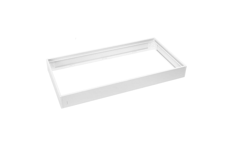 Velvalux Velvalux LED Panel Surface Mount Frame 30x60 White Aluminum - Ideal LED accessories