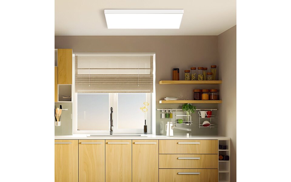 Velvalux Velvalux LED Panel Surface Mount Frame 30x60 White Aluminum - Ideal LED accessories