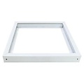LED Panel 60x60 with white aluminum surface-mounted frame - ideal LED accessories