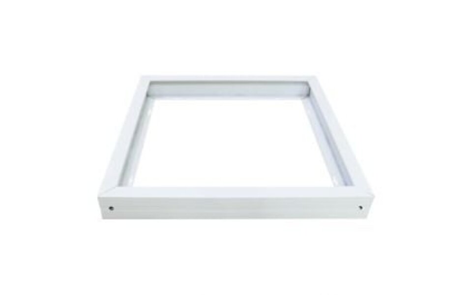 HLW LED LED Panel 60x60 with white aluminum surface-mounted frame - ideal LED accessories