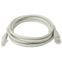 Network cable Cat6 UTP 1.8m - Copper, Gray | LED accessories