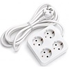 Power Strip Extension Cord 3680W - 4 Outlets - White Power Strip Extension Cord 3680W - 4 Outlets - White