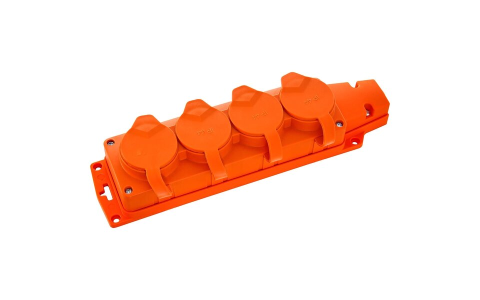 HLW LED Spatwaterdichte Stekkerdoos Buiten 4 Stopcontacten - Wandmontage & LED Toebehoren