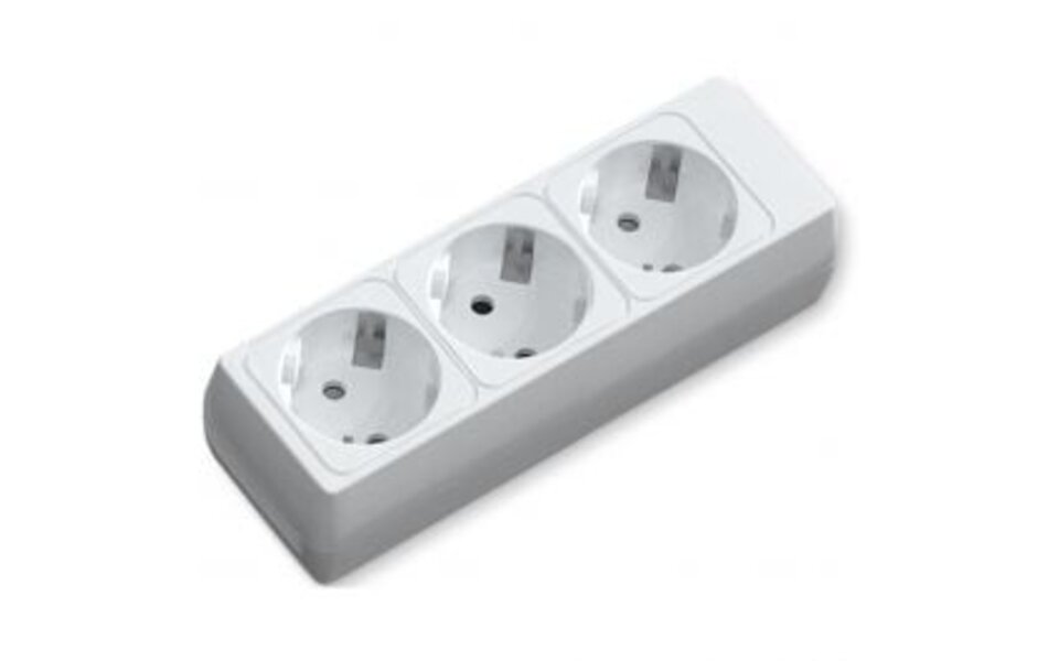 HLW LED Cordless power strip Aigi Bovun 3680W - 3 sockets - LED accessories