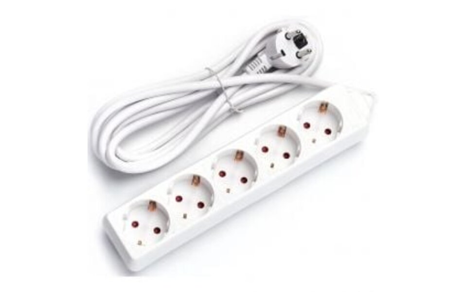 HLW LED Power strip Extension cord 3680W - 5 sockets - Childproof & Fall-proof HLW LED Power strip Extension cord 3680W - 5 sockets - Childproof & Fall-proof