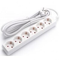 Aigi Synci Power Strip 3680W - 6 Outlets - 3m Extension Cord