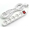 Power Strip with Switch 2300W - 5 Outlets & Extension Cord Power Strip with Switch 2300W - 5 Outlets & Extension Cord
