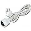 Verlengsnoer 3m Wit 3680W - Ideaal voor LED toebehoren