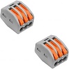 Lasklem Set 2 Stuks - 3 Polig voor LED Toebehoren