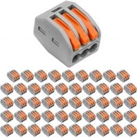 Solder Terminal 3-Pole - 50 Pieces | Reliable LED Accessories