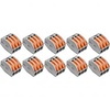 Lasklem Set 10 Stuks - 3 Polig voor LED Toebehoren