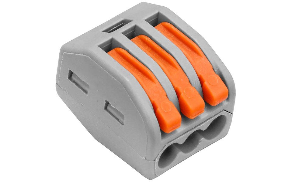 HLW LED Lasklem Set 10 Stuks - 3 Polig met Klemmetjes voor LED Toebehoren