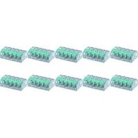 Lasklem Slim Set 10 Stuks - 5 Polig LED Toebehoren Groen