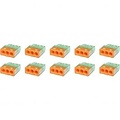 Vintex 3-polige Oranje Lasklem 0.2-2.5 mm² - LED Toebehoren - 10 Stuks Vintex 3-polige Oranje Lasklem 0.2-2.5 mm² - LED Toebehoren - 10 Stuks