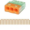 3-pin solder terminal Vintex 0.2-2.5 mm² Orange - 100 pieces