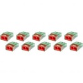 Vintex 2-polige Lasklem 0.2-2.5 mm² Rood - LED toebehoren - Set van 10
