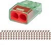 2-pole solder terminal Vintex 0.2-2.5 mm² - Red - 100 pieces