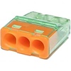 3-pole orange solder terminal - Vintex | LED accessories 0.2-2.5 mm² 3-pole orange solder terminal - Vintex | LED accessories 0.2-2.5 mm²