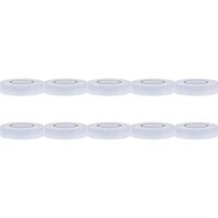 Isolatietape 10 Pack Wit - Sterk LED Toebehoren 20mmx18m