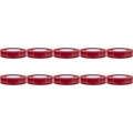 Yurga Insulation Tape 10 Pack Red 20mmx18m - Durable LED Accessories
