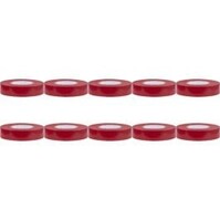 Isolatietape 10 Pack Rood 20mmx18m - LED Toebehoren
