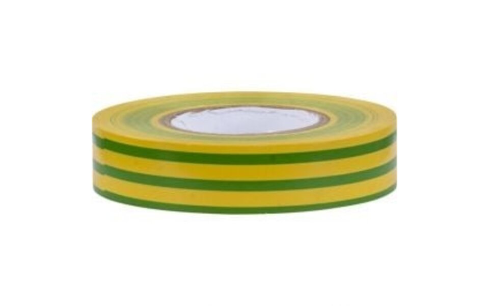 HLW LED Yurga Insulation Tape Green/Yellow 20mmx18m - Durable LED Accessories